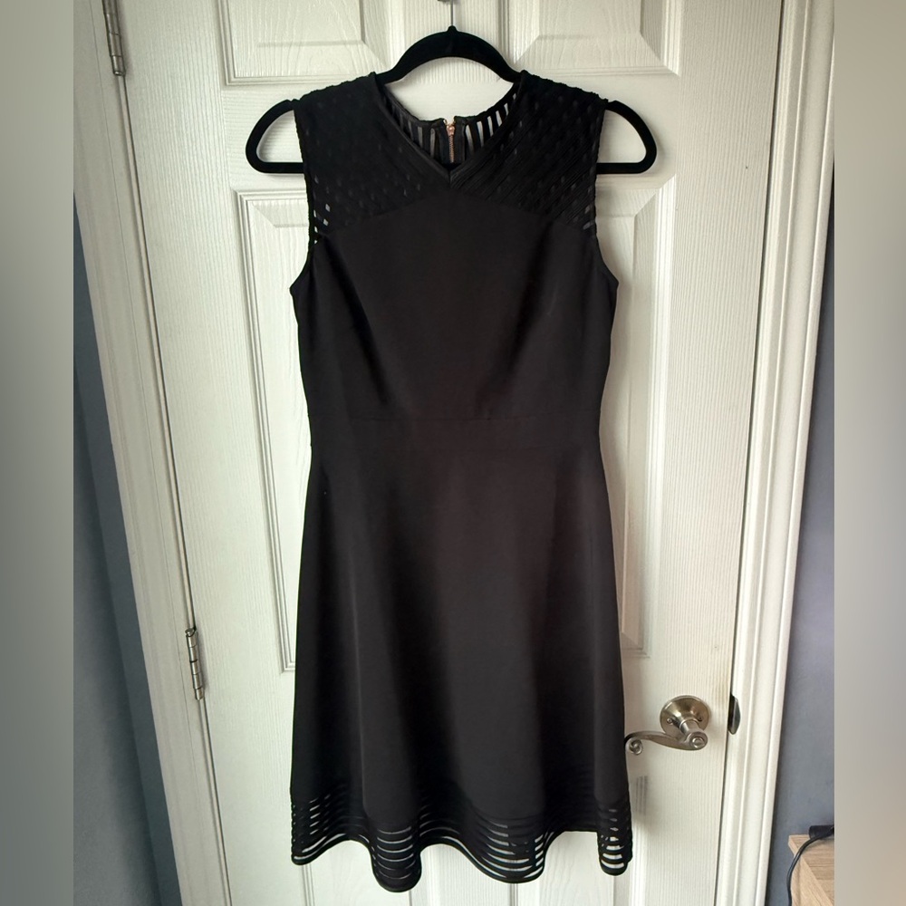 Elegant Black Sleeveless Dress size 4
